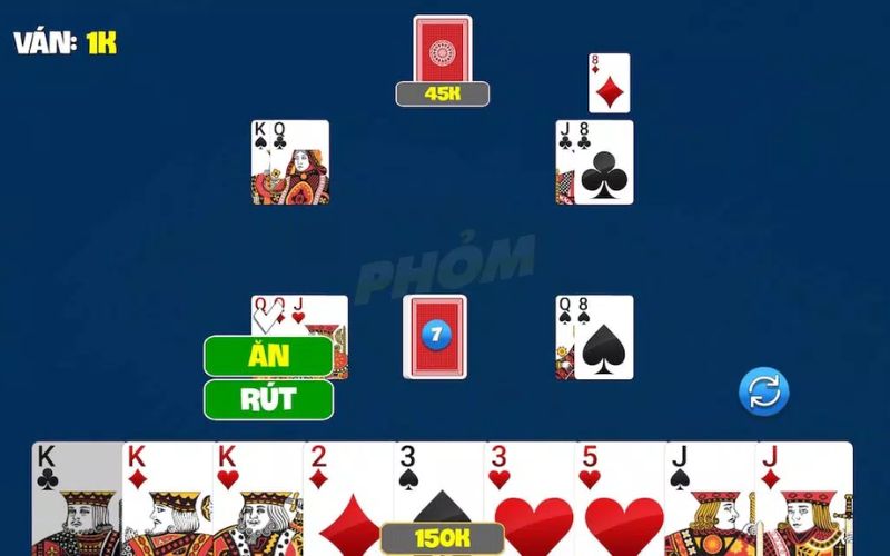 Hướng dẫn chơi Phỏm cơ bản